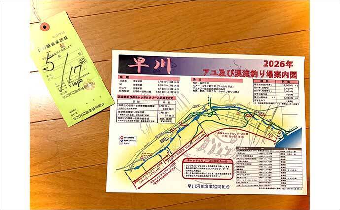 箱根早川は渓流釣り初心者のステップアップに最適　50cm級トラウトとの駆け引きも満喫