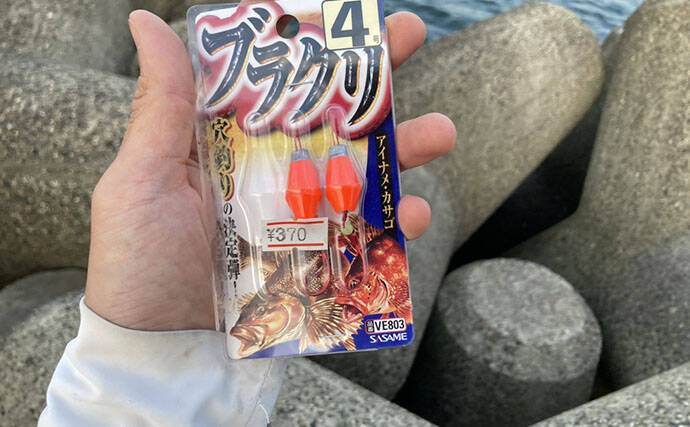 カサゴの穴釣り釣果レポート：26cm筆頭に10匹キャッチ【箕田消波ブロック帯・三重】