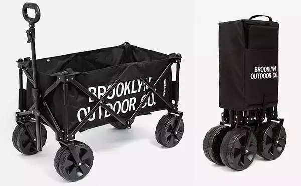 女性や子供でも楽々引っ張れるキャリーカートが新登場　子供連れ堤防釣行で大活躍