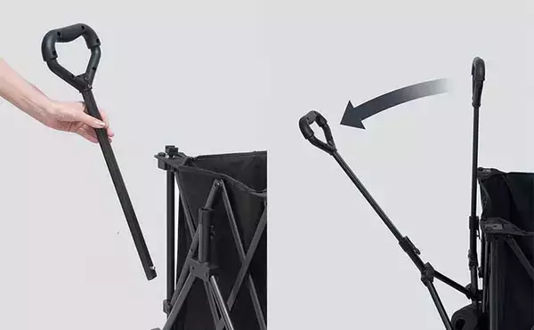 「女性や子供でも楽々引っ張れるキャリーカートが新登場　子供連れ堤防釣行で大活躍」の画像