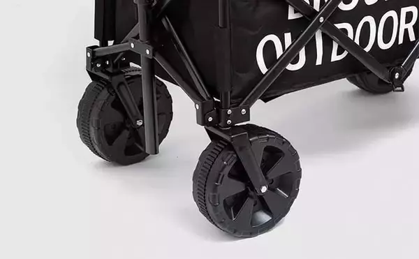 「女性や子供でも楽々引っ張れるキャリーカートが新登場　子供連れ堤防釣行で大活躍」の画像