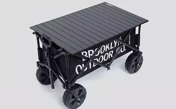 「女性や子供でも楽々引っ張れるキャリーカートが新登場　子供連れ堤防釣行で大活躍」の画像