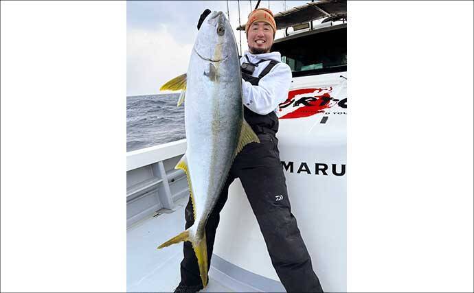 【沖のルアー釣果速報】寒ブリジギング本格化！10kg超え筆頭にヒラマサ・マダイ乱舞（九州）