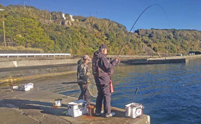 三宅島のウキフカセ釣りで42cm良型メジナを手中！【東京】夕マヅメに好機到来