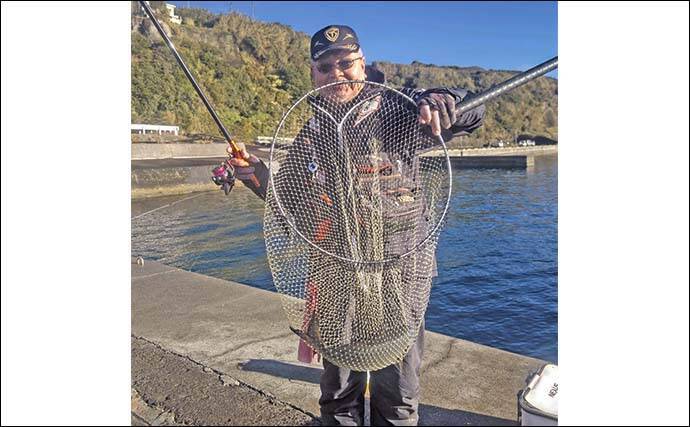 三宅島のウキフカセ釣りで42cm良型メジナを手中！【東京】夕マヅメに好機到来