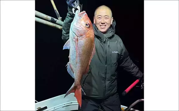 「【沖のルアー釣果速報】玄界灘のタイラバで3kg大ダイ浮上！アコウ＆アマダイ交じりの好展開（福岡）」の画像