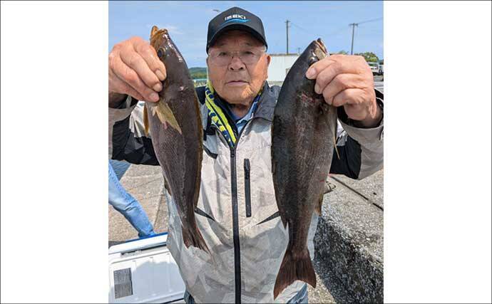 船カワハギ釣り絶好調！30cm超え頭に釣る人50尾【船釣り最新釣果情報5選・大分／熊本】