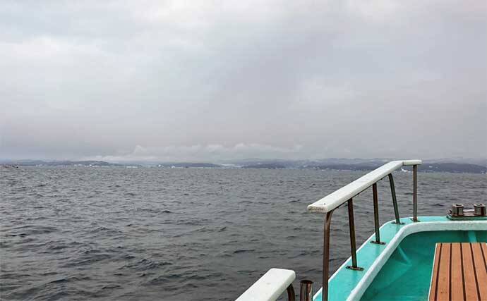 能登半島地震後の富山湾でスルメイカ・鬼カサゴ・甘鯛のリレー釣行【強神丸】