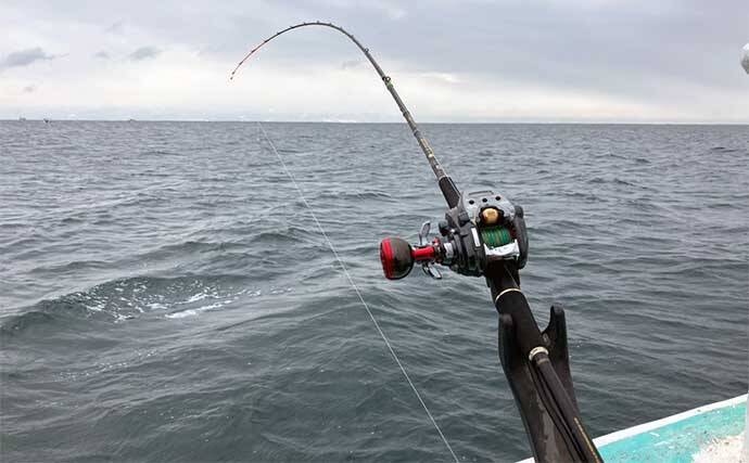 能登半島地震後の富山湾でスルメイカ・鬼カサゴ・甘鯛のリレー釣行【強神丸】