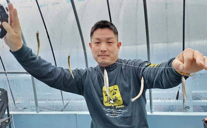 「寒さ知らずのドーム船で束釣り連発！」諏訪湖ワカサギ483匹の快釣【長野】