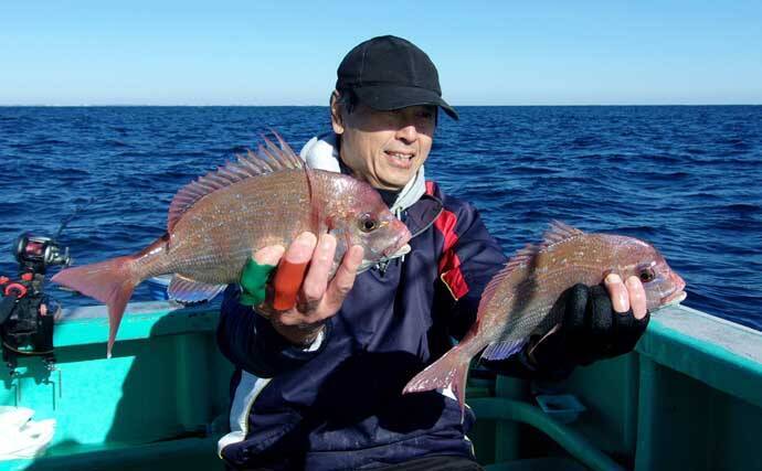 「トップ規定数50尾到達！」片貝沖のハナダイ釣りで良型主体に入れ食いタイム満喫【千葉】