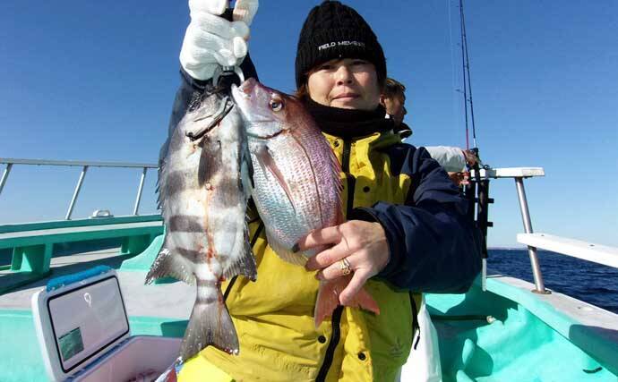 「トップ規定数50尾到達！」片貝沖のハナダイ釣りで良型主体に入れ食いタイム満喫【千葉】