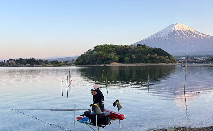 吉田康雄のザ・チャレンジへらぶな【大減水の河口湖で撃沈か#4】