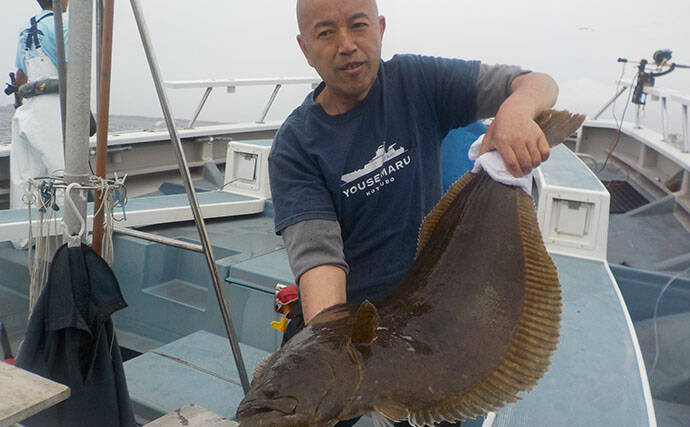 相模湾アジ五目釣りで良型アジにクロムツ【洋征丸】アジ泳がせでは7kg級大型ヒラメ！