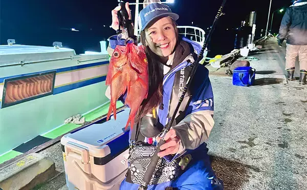 「フラッシャーサビキで赤いダイヤを狙う！」半夜キンメダイ釣りで2ケタ釣果達成【恵津丸】