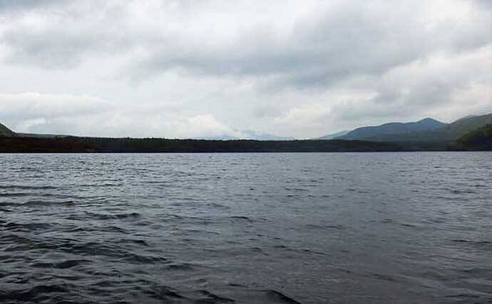 西湖のボートワカサギ釣りで良型交じりに183尾キャッチ！【山梨】群れを追って晩秋の湖を攻略