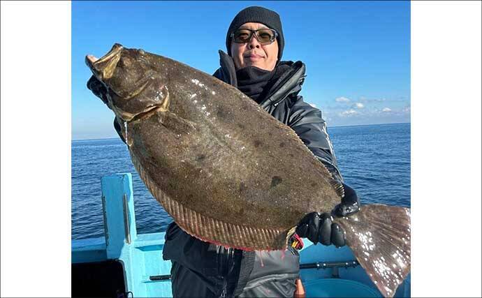 【沖釣り釣果速報】船カワハギ釣りで33.5cm特大サイズ浮上！サオ頭21匹の好釣果（三重）