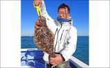 「大原沖のLTヒラメ釣りで肉厚本命にイナダをキャッチ【千葉・春日丸】濁り潮に苦戦」の画像5