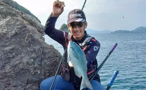磯でのエギング＆フカセ釣りを堪能【大分・米水津】アオリにグレに大型カワハギでお土産十分