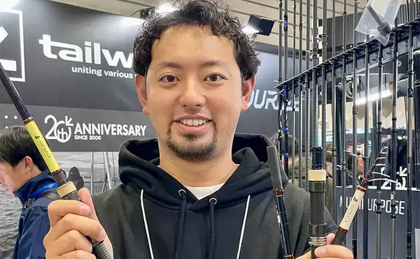 「釣りフェス【超】速報　「18cm！？」仕舞い寸の極限に挑戦したコンパクトロッドに注目」の画像