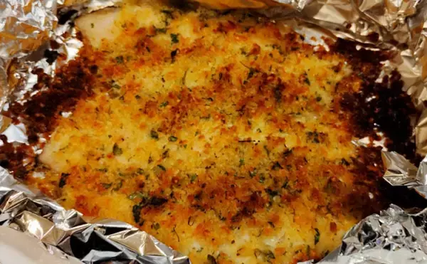 「旬の渓魚で作るイタリアンレシピ：香草パン粉焼き　サクサク食感がクセになる！」の画像