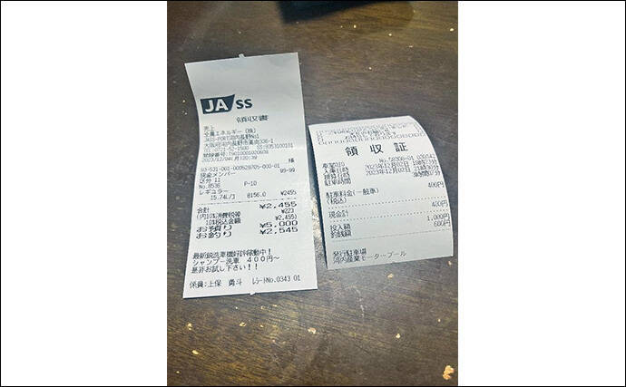 エリアトラウト＆アジング愛好家が1ヶ月の釣行費用を計算　衝動買いにはご注意を