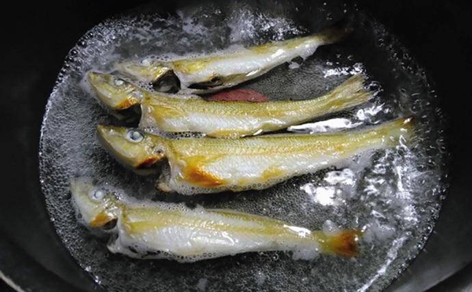 東京湾・船イシモチ釣りで本命19匹【神奈川・鴨下丸】ゲストのシロギスに苦戦？