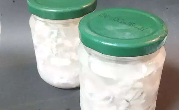 「釣魚で作る「保存」レシピ：ヒラの瓶詰め　お酢はたっぷり使おう」の画像