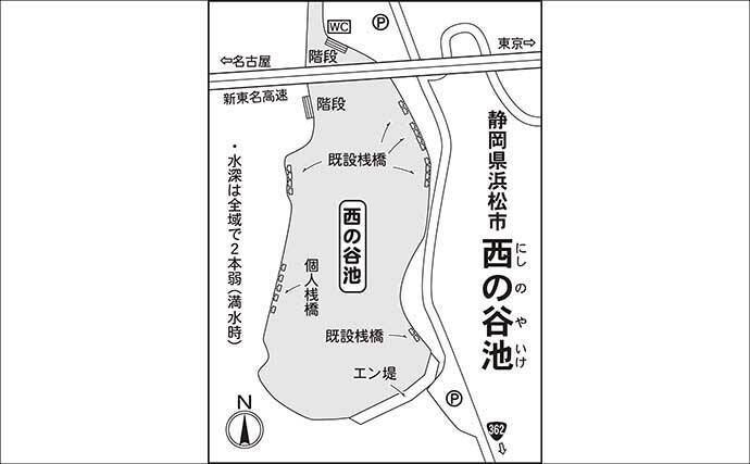 今週のヘラブナ「ピックアップ」釣り場2026【静岡・西の谷池】