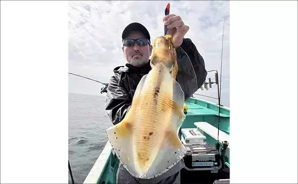 「沖のエギングで大型アオリイカが続々ヒット！【オフショアルアー釣果速報7選・三重】」の画像