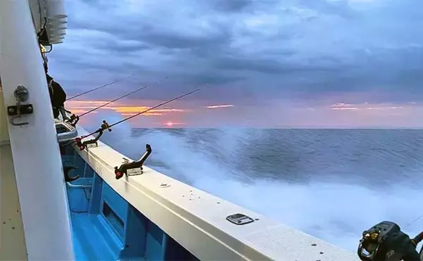 「船での泳がせヒラメ釣りで3.7kg頭に良型2枚手中【新潟・海龍丸】大判は無念のバラシ」の画像