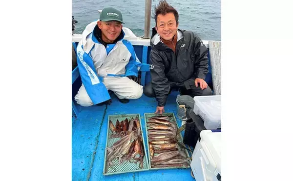 「「ラスト30分でフィーバータイム到来！」 富山湾でスルメイカ好捕【泰誠丸】」の画像