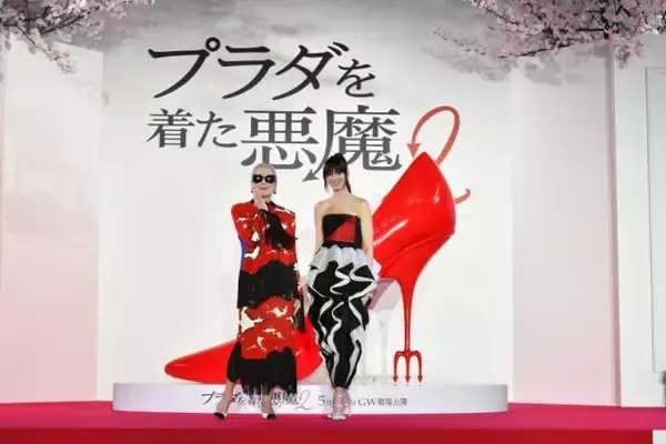 「メリル・ストリープとアン・ハサウェイのツーショット登壇が実現　『プラダを着た悪魔２』来日プレミアイベント」の画像