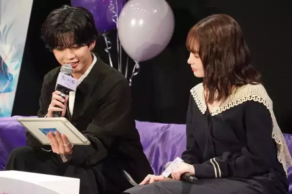 「長尾謙杜＆山田杏奈、ティーンのお悩みに胸キュン 『恋に至る病』公開直前！ティーン限定お悩み相談会」の画像