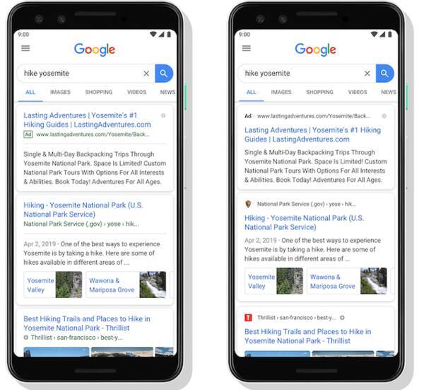 Google モバイル検索の結果表示を変更へ 2019年5月24日 エキサイトニュース