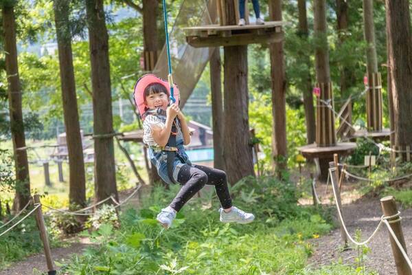 フォレストアドベンチャー 湯沢中里 未就学児でも本格ターザン体験 キャノピーコースを徹底解剖 21年7月19日 エキサイトニュース