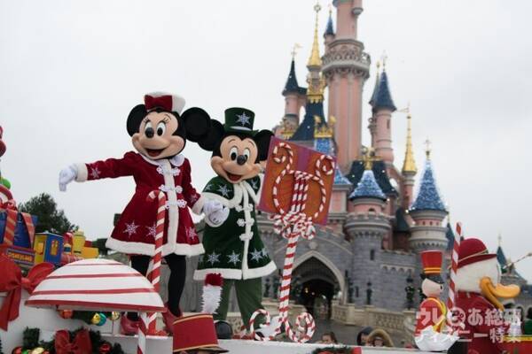 海外ディズニー クリスマスは年明けまで続く ディズニーランド パリのクリスマスショー7つ 17年12月28日 エキサイトニュース