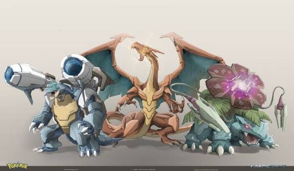 絶対強いぞコイツら ゾイドのような 金属生命体 になった ポケモン たちを描いたファンアート 16年10月4日 エキサイトニュース