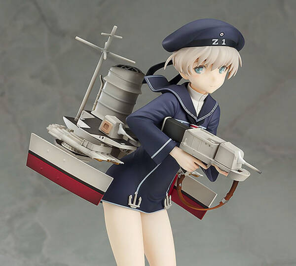 艦これ ドイツ生まれの艦娘 Z1 レーベレヒト マース フィギュア化 ゲーム中ポーズを再現 17年1月17日 エキサイトニュース