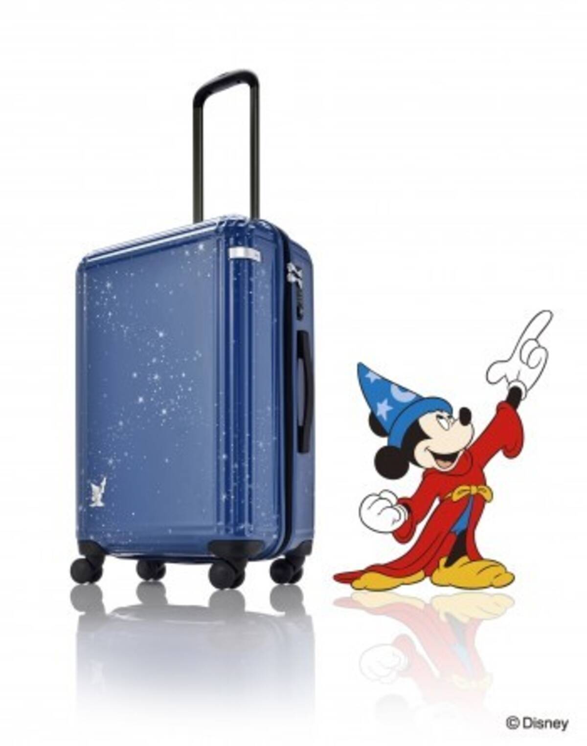 魔法使いの弟子ミッキー ファンタジアの星空がオシャレなスーツケース限定発売 17年2月21日 エキサイトニュース