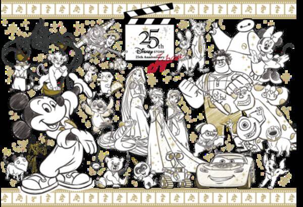 ディズニーストア日本1号店オープンから25周年 25作品キャラ大集合の記念グッズが豪華すぎる 17年7月6日 エキサイトニュース