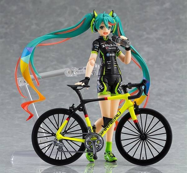 サイクルジャージ姿で立体化 Figma レーシングミク Teamukyo 16 発売決定 ロードバイクやドリンクボトルなど付属 17年8月29日 エキサイトニュース