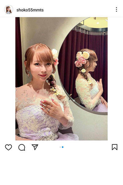 4月に結婚の中川翔子、夢のウエディングドレスの試着に…。花嫁姿を披露！「ギガント美しす」「末永くお幸せに」と祝福の声