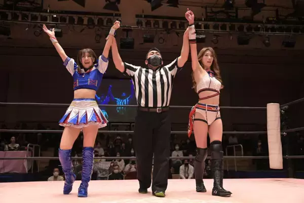 「SKE48・荒井優希、赤井沙希と初タッグで勝利「すごくいい経験になりました」」の画像
