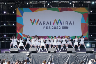 NMB48が「Warai Mirai Fes 2022」で笑いと圧巻のステージを届ける
