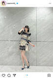 「「超スタイル抜群」AKB48・浅井七海、美脚輝く花柄衣装のオフショットに賞賛の嵐」の画像2