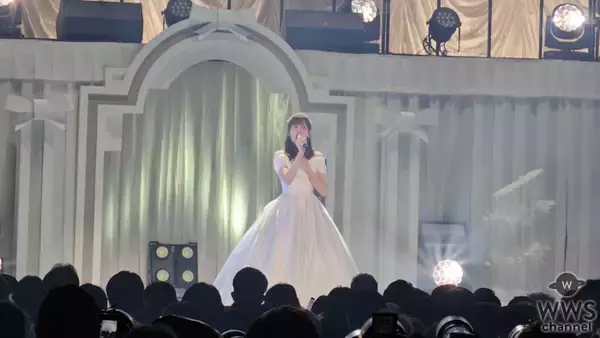 「【写真特集】HKT48・運上弘菜、純白のドレス姿で華々しくラストステージを飾る！！〈運上弘菜 卒業コンサート ～WHITE～〉」の画像