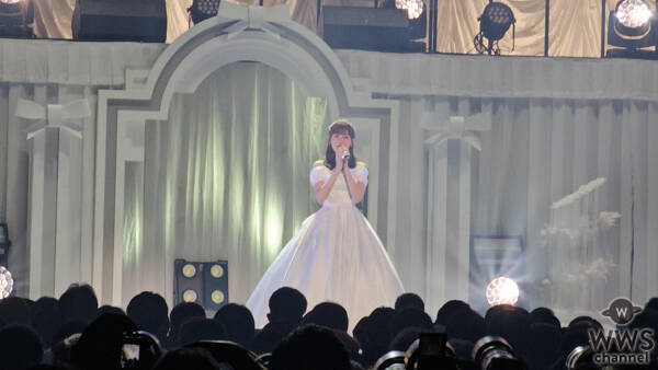 【写真特集】HKT48・運上弘菜、純白のドレス姿で華々しくラストステージを飾る！！〈運上弘菜 卒業コンサート ～WHITE～〉