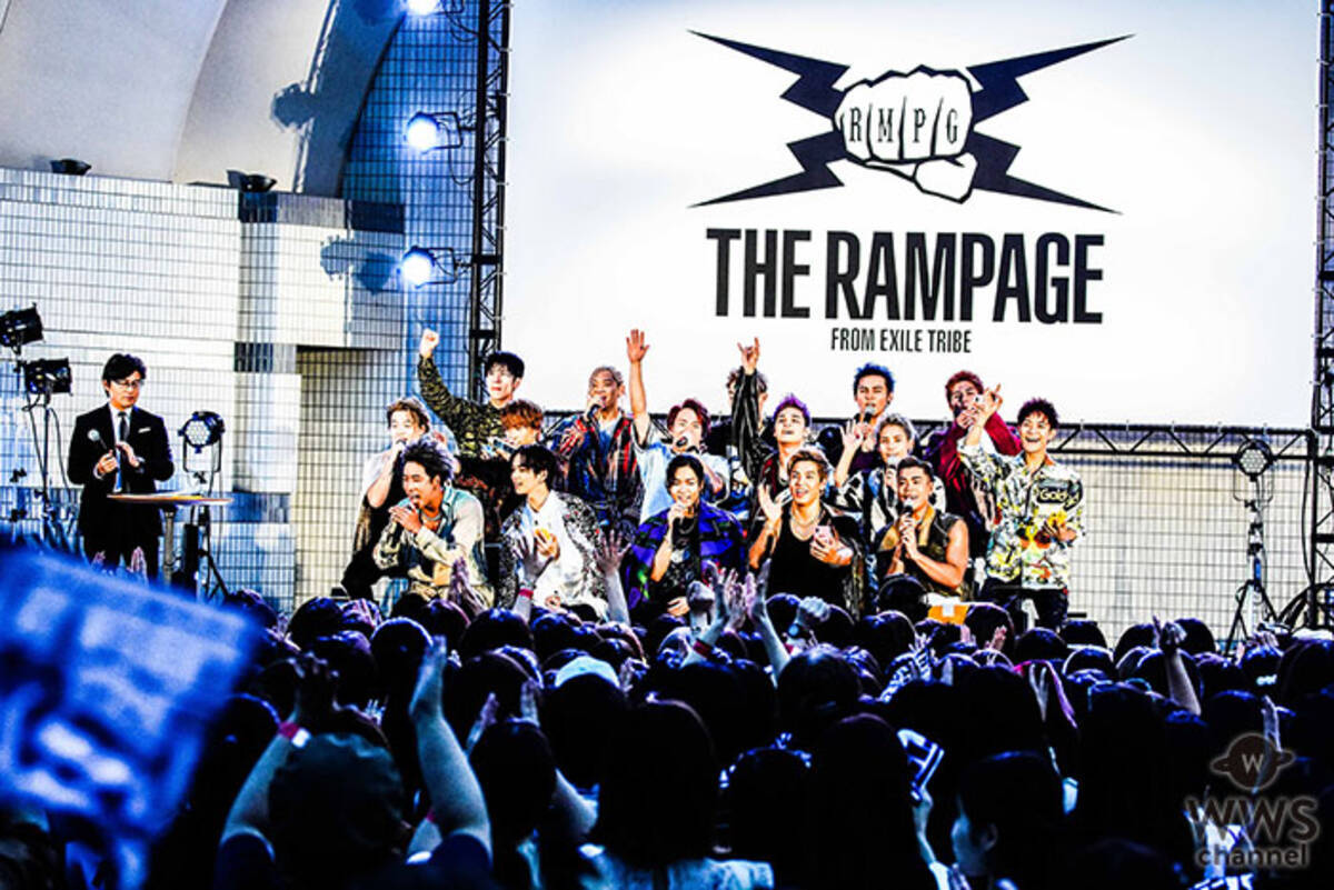 The Rampage 結成5周年記念野外イベントに1万人が集結 新曲 Swag Pride 初披露 19年9月12日 エキサイトニュース