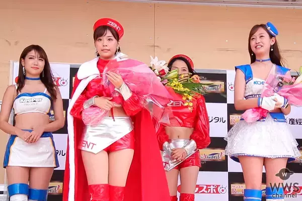【動画】川村那月がサンスポ レースクイーンAWARD2019でグランプリ受賞！準グランプリに中村比菜、今井みどり、宮本りおの３名が選ばれる！